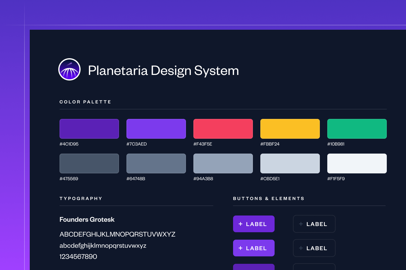 Design system illustration